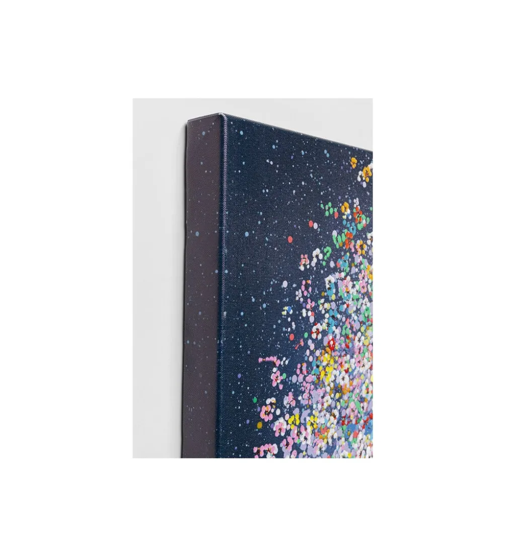 Obraz Flying Elephant At Night 120 cm x 160 cm