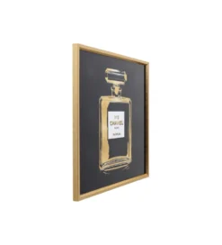 Obraz FRAGRANCE 115 x 115 cm złoty