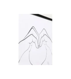 Obraz HEART HANDS 103 x 73 cm