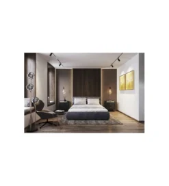 Obraz ILLUMINO 80 x 80 cm złoty