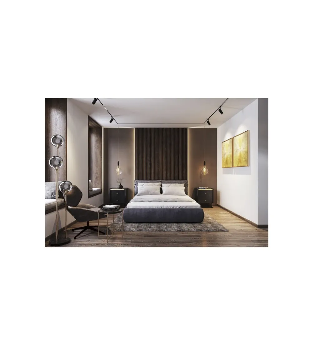 Obraz ILLUMINO 80 x 80 cm złoty