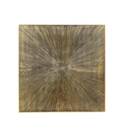 Obraz ILLUMINO 120 x 120 cm złoty