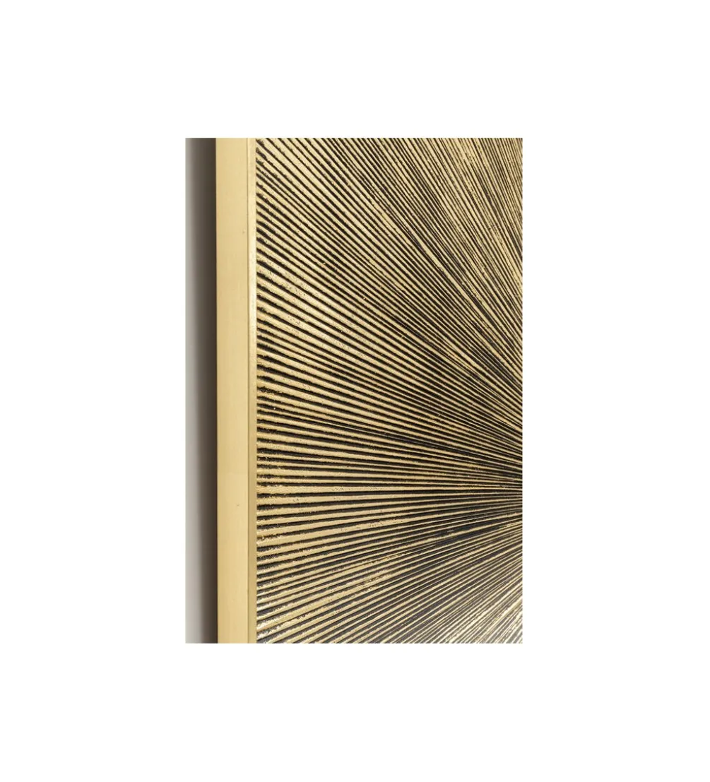 Obraz ILLUMINO 120 x 120 cm złoty