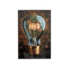 Obraz LED ART BULB 80 x 120 cm