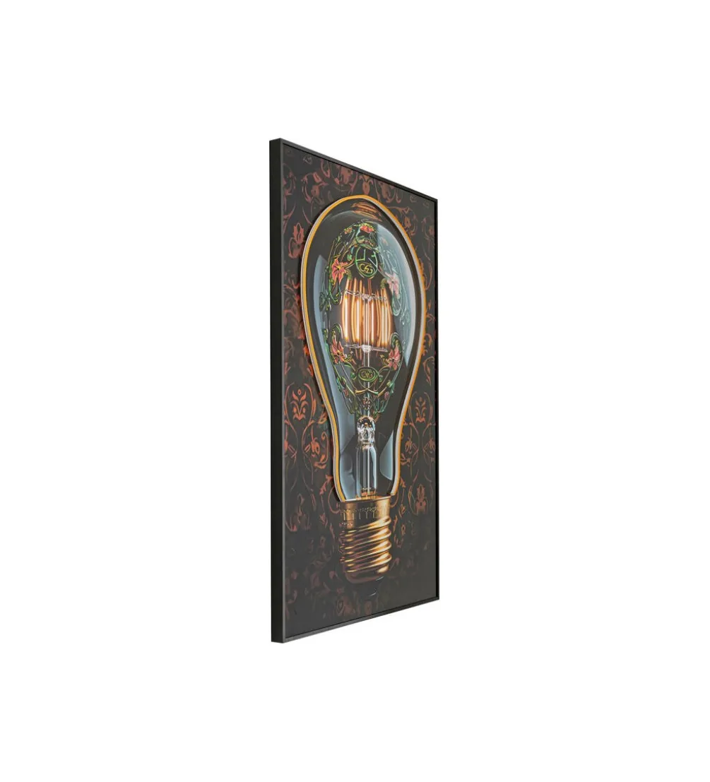 Obraz LED ART BULB 80 x 120 cm