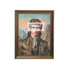 Obraz LED GENTLEMAN 80 x 100 cm