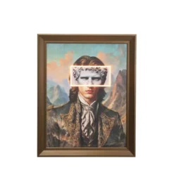 Obraz LED GENTLEMAN 80 x 100 cm