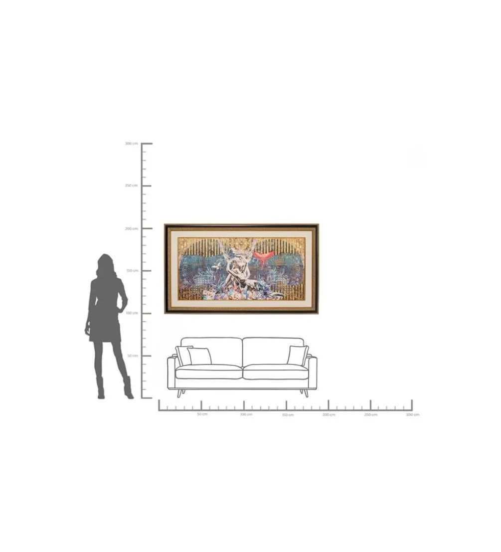 Obraz LOVERS 180 x 106 cm