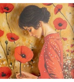 Obraz MADAM FOWER 43 x 63 cm