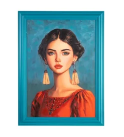 Obraz MUJER AZUL 87 x 117 cm