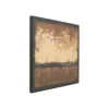 Obraz Silence Brown 120 cm x 120 cm