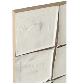 Obraz SQUARELY 122 cm białoszary