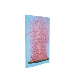Obraz Touched Flower Boat 80 cm x 100 cm różowy