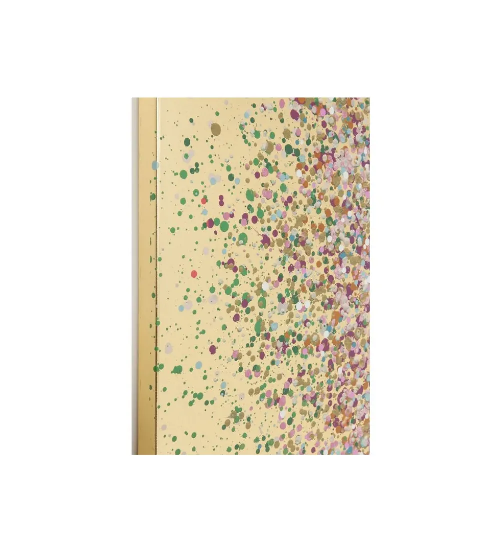 Obraz Touched Flower Boat Gold Pink 80 cm x 100 cm