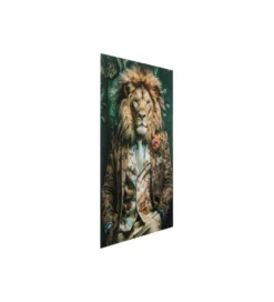 Obraz MISTER LION 150 x 100 cm szklany