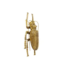 Ozdoba ścienna LONGICORN BEETLE złota