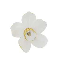 Ozdoba Ścienna Orchid Biała