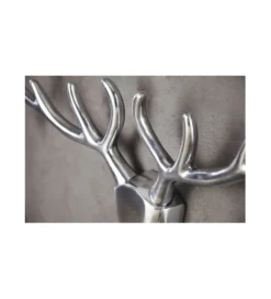 Ozdoba ścienna Rogi Veado Aluminium