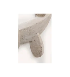 Ozdoba ścienna ROTONDO PEZZI 118 cm beżowa