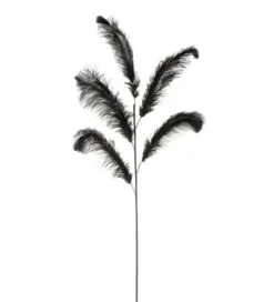 Ozdoba Pióro 120 cm czarne