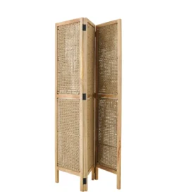 Parawan CANETY 140 cm drewno mango