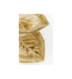 Patera Leaf 32 cm złota