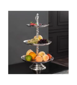 Patera ORIENT 50 Cm Srebrna