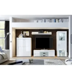 Półka ścienna EASY 138 cm biała