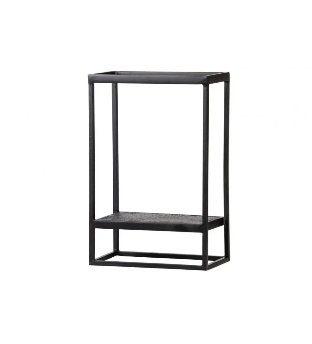 Półka ścienna FEBE 40 cm czarna