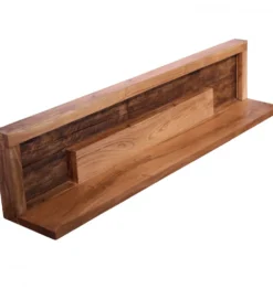 Półka ścienna LEGAT 118 cm drewno akacja