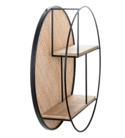 Półka ścienna LUNAV 50 cm wiklina