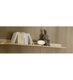 Półka ścienna PALMA 158 Cm w kolorze dębowym