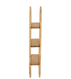 Półka ścienna Plank 56 cm rattan
