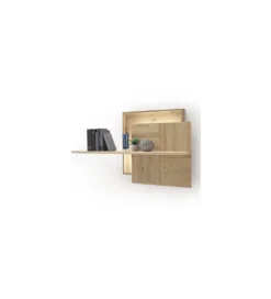 Półka ścienna VALENCIA 120 cm naturalna