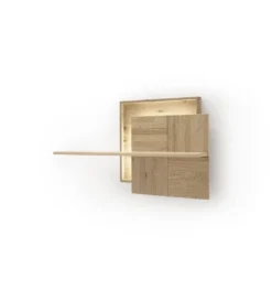 Półka ścienna VALENCIA 120 cm naturalna
