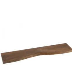 Półka GERARD 115 cm drewno akcja brązowa