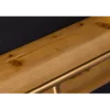 Półka HERITAGE 75 cm złota drewno sosny