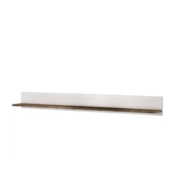 Półka LARONA 180 cm o wybarwieniu Sonoma Trufel z kolorem Sibiu Larche