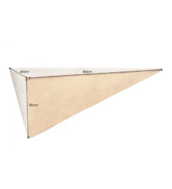 Półka PYRAMID 40 cm złota