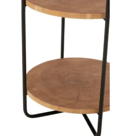Półka VONI 43 cm w optyce drewna