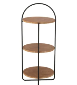 Półka VONI 43 cm w optyce drewna