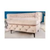 Podnóżek SOFIJA Modern Barock 92 cm beżowy