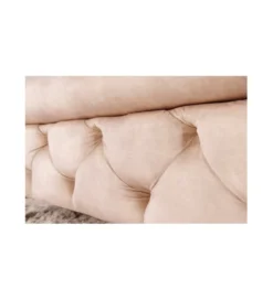 Podnóżek SOFIJA Modern Barock 92 cm beżowy