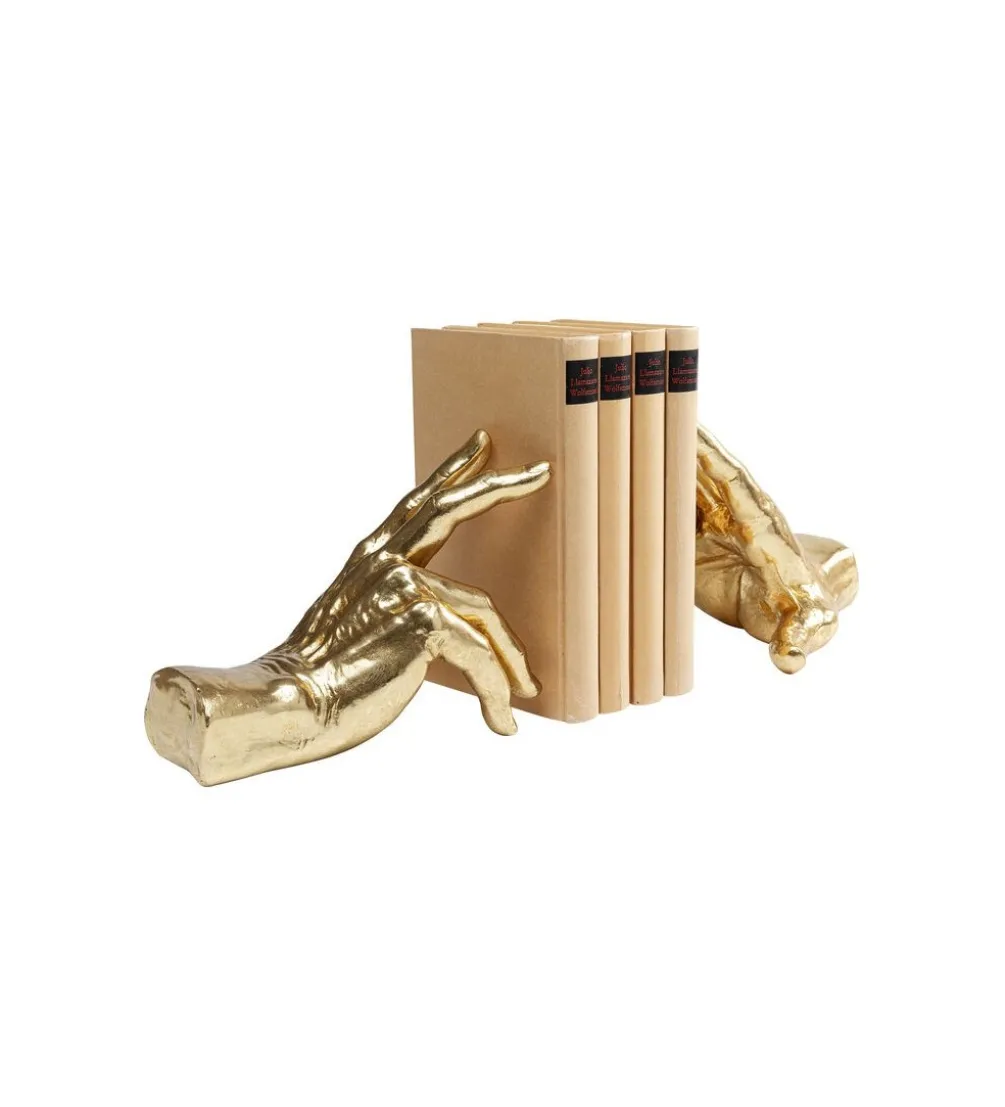 Podpora na książki Fingers set 2 złota