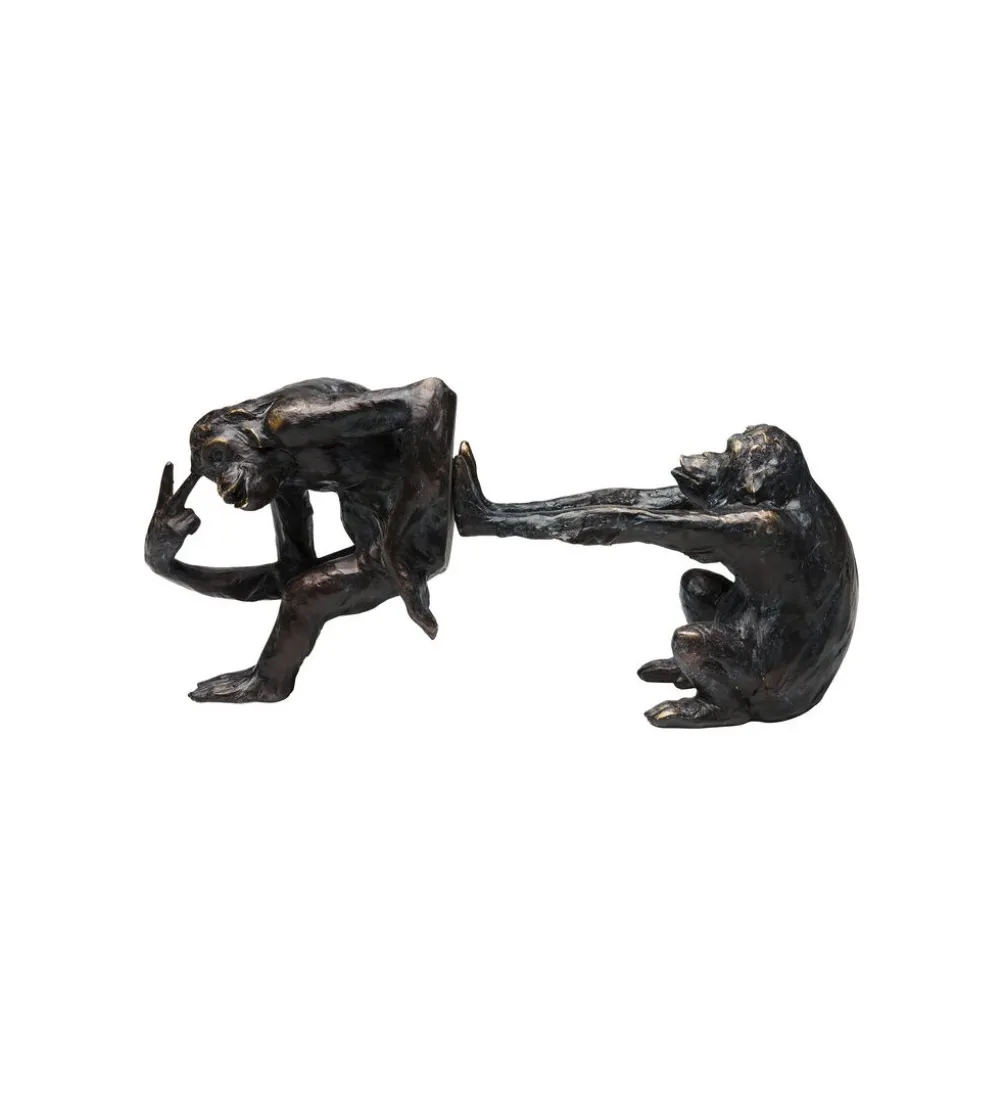 Podpory na książki Monkey set 2 ciemnobrązowe