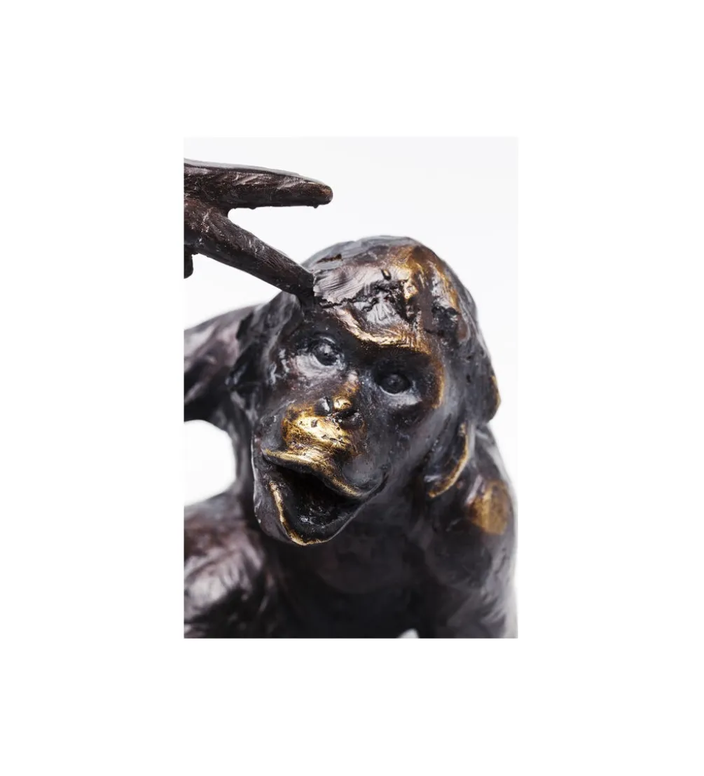 Podpory na książki Monkey set 2 ciemnobrązowe