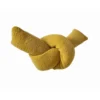 Poduszka węzeł OYI 30 cm X cm 55 cm żółta