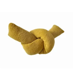 Poduszka węzeł OYI 30 cm X cm 55 cm żółta