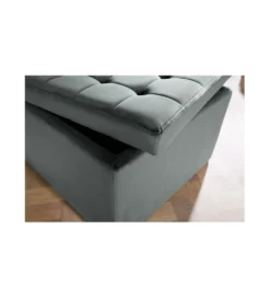 Pufa ALETTA 60 cm szara