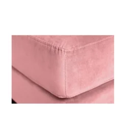 Pufa CANIS Velvet 80 cm różowy